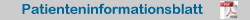 Patienten-Informationsblatt zu Hyluronsäure